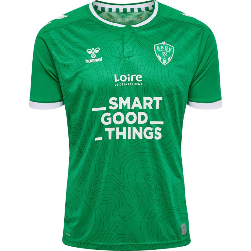 Camisa I Saint Etienne 2022 2023 Hummel oficial 